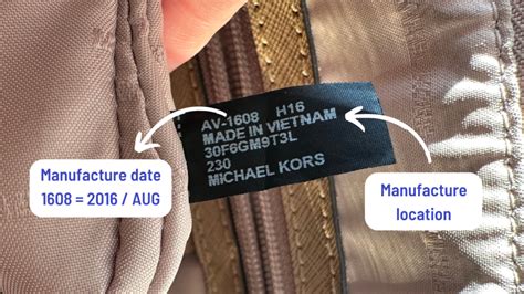 real michael kors bag how to tell|Michael Kors authentication serial number.